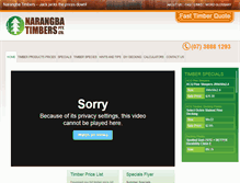 Tablet Screenshot of narangbatimbers.com.au